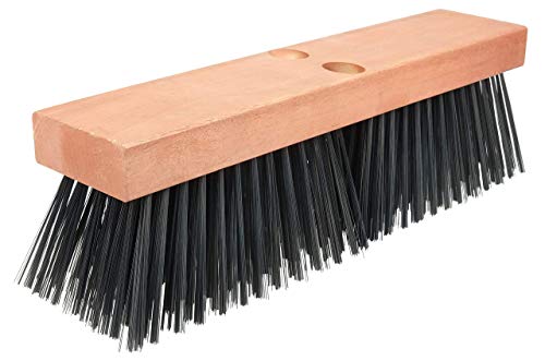 Image of Weiler 70215 16 inch Wire Broom, Round Wire Fill, Made in The USA