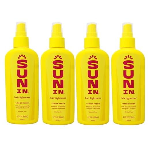 Sun In Lemon Hair Lightener - Sun In Lemon Hair Lightener 4.7fl oz(Quantity of 4)