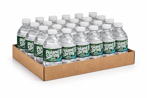 Image of Poland Spring Water Bottles 24 Pack - Small Mini Bottles - Poland Spring 8 oz Bottled Water