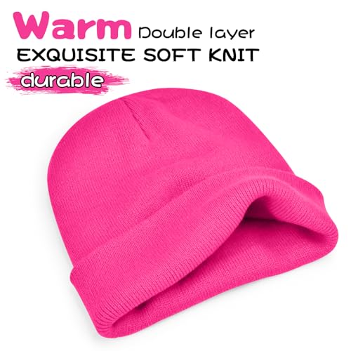 Image of ZOORON Beanie for Men Women Warm Winter Hat Unisex Soft Knit Cuffed Beanie | Skull Cap, Secure fit, Suits Daily Wear, Windproof, Essential Gear for Winter Jogging & Outdoor Sports