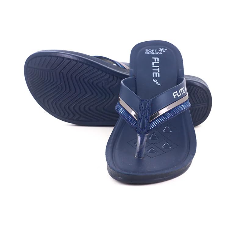 Image of FLITE PUL-204 Women's PU Slippers | Outdoor Comfortable Flip-Flops for Women & Girls | Anti-Slip Durable Thong Sandals for Ladiers