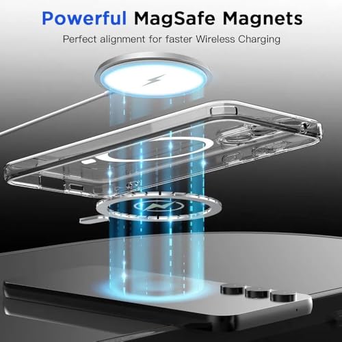 Image of A rtistque Clear Back Cover Case for Samsung Galaxy S23 5G Compatible with Mag-Safe| Acrylic | Case for Samsung Galaxy S23 5G | Shockproof TPU Protective Design | Samsung S23 Back Cover Transparent