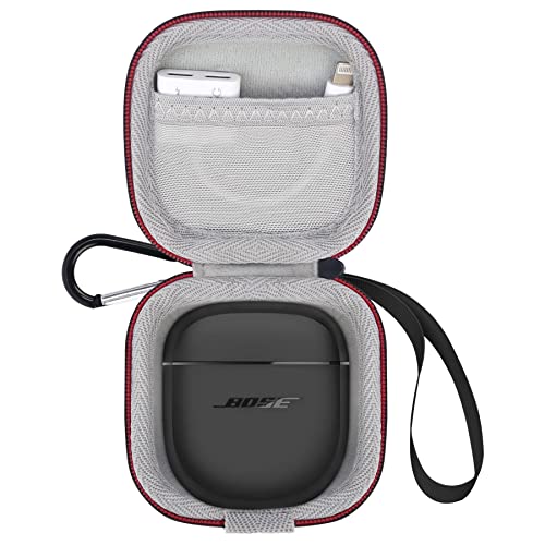 Elonbo Hard Carrying Case for New Bose QuietComfort Earbuds II Wireless Noise Cancelling in-Ear Headphones, Bose QC Earbuds 2 Pr