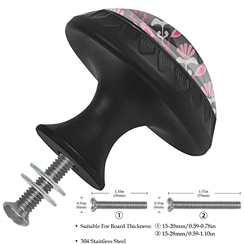 Boutons de meuble 35 mm oiseau du paradis pour rénover une commode usée - 4