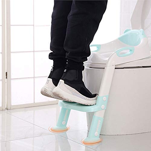 Potty Seat voor peuters Kind toilet toilet ladder stoel baby meisje jongen jongen toilet plank cover baby seat… - Afbeelding 6