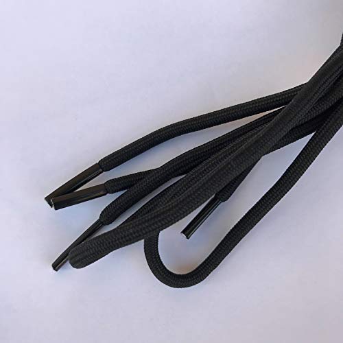 Image of 3 Pairs Heavy Duty Round Boot Laces Shoelaces for Hiking Walking Construction Safety Work Boots Shoes