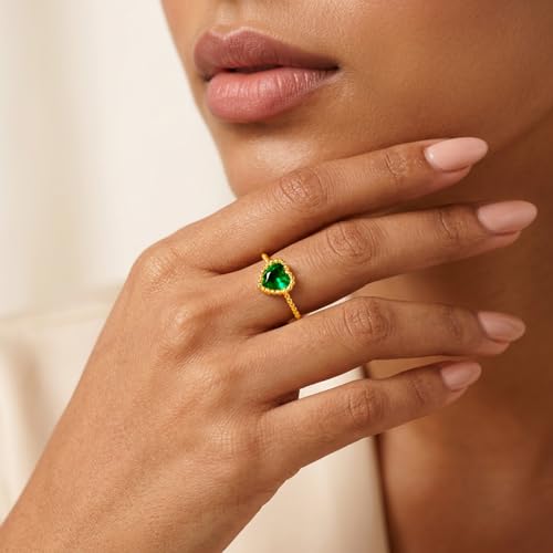 Image of Rubans Demi Fine Stainless Steel Finger Ring Minimal Gift for Women & Girls