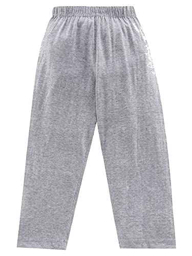 Image of KiddoPanti Boys Solid Pyjama Pant | 100% Soft Cotton Single Jersey | Comfortable Fit with Elastic Waistband & Single Front Pocket | Kids Track Pant