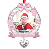 Hedeey Marco de fotos para la primera Navidad del bebé 2025, regalos de recuerdo de Navidad