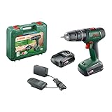 Lieferumfang : UniversalDrill18 V, 2x 1,5 Ah Akku, Ladegerät AL 18V-20, Koffer