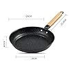 DUYHBAWRS Frying Pan High-end Home Non-stick 26cm Wooden Handle Traditional Wok Super Cost-effective Scrambled Eggs Pan-free Pan Wok Pans #1