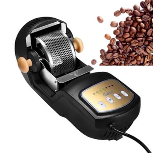 Torréfacteur à café domestique avec verre transparent, modes auto et bricolage, capacité de 100 g pour les amateurs de café