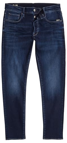 G-STAR Raw - Mens 3301 Slim Jeans, Color Dk Aged, Size: 35W x 34L4