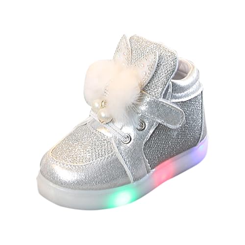 IWIHMIV Toddler Running Shoes Toddler Light Up Shoes Girls Boys Girls Tennis Shoes Lightweight Breathable Sneakers for Kids