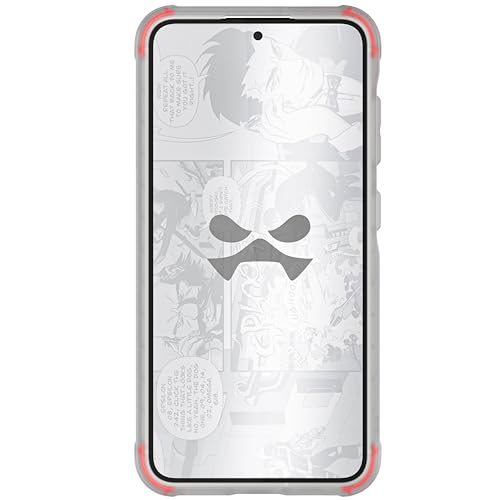 Image of Ghostek Covert Clear Galaxy S24 Case with Military Grade Shockproof Protection, Anti-Yellowing, Protective Silicone Phone Cover Designed for 2024 Samsung Galaxy S24 (6.2 inch) (Clear)