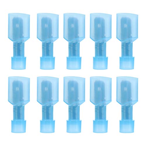 VILLCASE Conector de Desconexão Rápida de Espátula Macho de Nylon 150Pcs 16-14 Awg Crimpagem de Fio