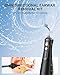 SEEDEAR Ear Wax Removal Kit - Electric Ear Cleaner with DIY Water Pressure - Ear Cleaning Kit - Ear Irrigation Flushing System - Earwax Removal Tool for Ear Wax Remove (Black)