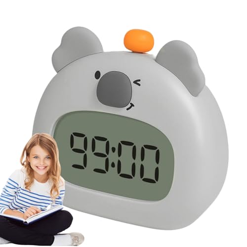 Reloj despertador para niños | Lindo reloj despertador con luz de entrenamiento para dormir con música | Organizador recargable para dormir para niñas y niños pequeños