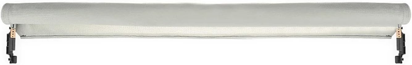 Sunroof Sunshade Fabric Cloth Curtain Compatible with VW MK7 Golf 7 GTI GolfR 2013-2020 Polo SEAT Leon Car Sun Roof Window Cover (Color : Gray)