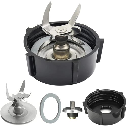 MKVAXR Piezas de Repuesto for Cuchillas de licuadora compatibles con Oster, Kit de Cuchillas Fusion de 6 Puntas Piezas de Repuesto for licuadora Conjunto de Cuchillas de licuadora