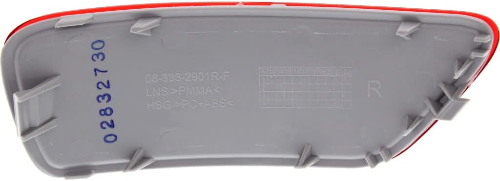 For Jeep Grand Cherokee Reflector 2011-2021 Passenger Side Rear Replacement For CH1185100 | 57010720AC