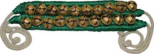 WhitewhaleWhite Whale Handmade Indian Classical Ghungroo Dance Accessories Bharatnatyam, Kuchipudi, Odissi Ghungru For Dancer's Feet (10 bells + 10 bells)