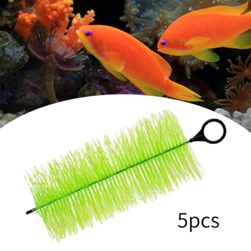 5 cepillos para filtro de estanque de peces 40 cm miniatura 3