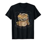 Pour les fans et propriétaires de dragons barbus. Les dragons barbus (Pogona viticeps) sont des insectes de l'ordre des reptiles. Meilleure idée cadeau pour les terrariens et les guitaristes rockers. Le dragon barbu joue de la guitare, en tenue de rocker
