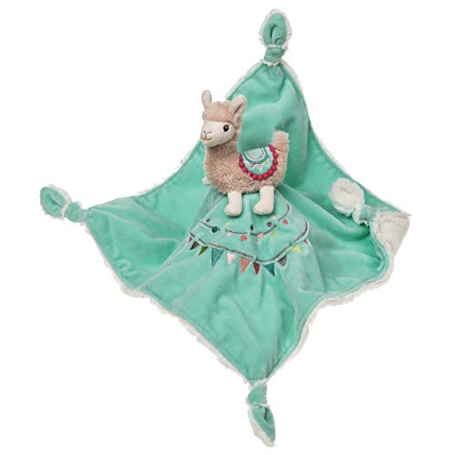 Image of Mary Meyer Baby Lily Llama Character Blanket 13"x13"