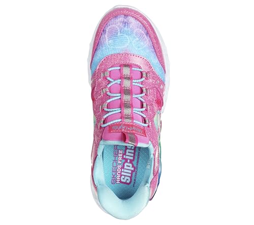 Skechers Girl's Infinite Heart Lights-Eternal Shimmer Sneaker3