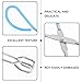 ERINGOGO Stainless Steel Toilet Paper Tongs Wiping Aid Tool 11-inch Bathroom Tong for Elderly Disabled Obese Self Wipe Assistance Toilet Grabber