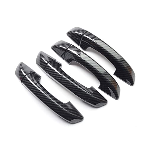 Poignée porte extérieure style carbone pour Golf MK6 finition luxe