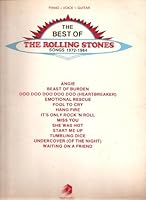 The Best of the Rolling Stones Songs 1972-1984 B00194EGL0 Book Cover