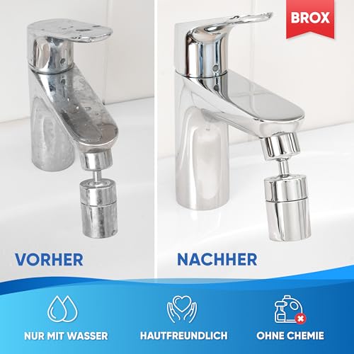 BROX Schmutzradierer – 18 Schwämme – Radierschwamm für Haushalt, Schuhe & Auto – Robuster Zauberschwamm für alle Arten von Flecken