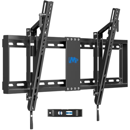 Image of Mounting Dream Tilt TV Wall Mount for 42-70 Inch TVs, Tilt Up to 20 Degrees | Fits VESA 200x100 to 600x400mm, up to 132 LBS Loading, Fits 16 inch, 18 inch, 24 inch Studs, MD2165-LK
