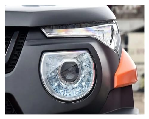 Coque phare avant transparent pour voiture BAIC BJ20 objectif abat-jour optique paire