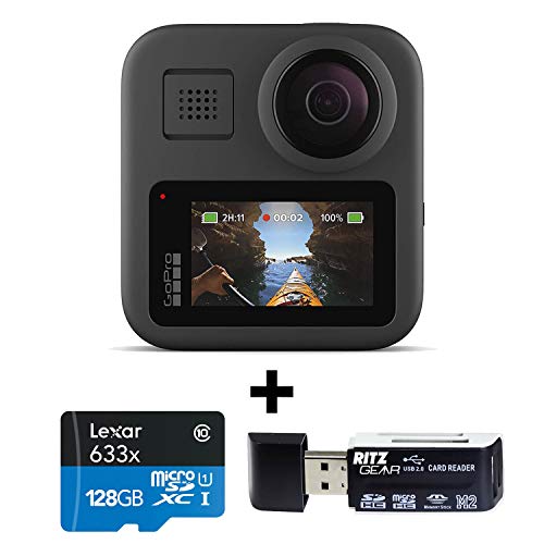 GoPro MAX — Waterproof 360 + Traditional Camera with Touch Screen Spherical 5.6K30