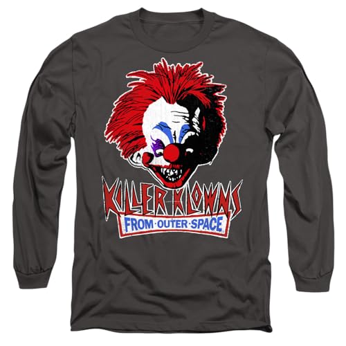 T-shirt manches longues Killer Klowns From Outer Space imprimé cinéma