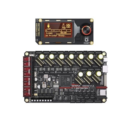 Compatible For Octopus �AMax EZ V1.0 �}�U�[�{�[�h 10 �h���C�o�[ EFuse 550MHz �R���g���[���{�[�h�AVoron �ƌ݊�������ACoreXY Raspberry Pi 3D �v�����^�[���i(With Mini