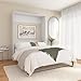 Bestar Claremont 65W Queen Murphy Bed in White, Sleeping Arrangement for Multipurpose Area, Bedroom, Guest Room, or Living Room