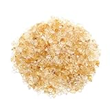 [GOLD STONE] シトリン 黄水晶 さざれ石 100g 天然石 パワーストーン 浄化グッズ ネイルパーツ 材料 レジンパーツ おうち時間 サイズ極小 SS