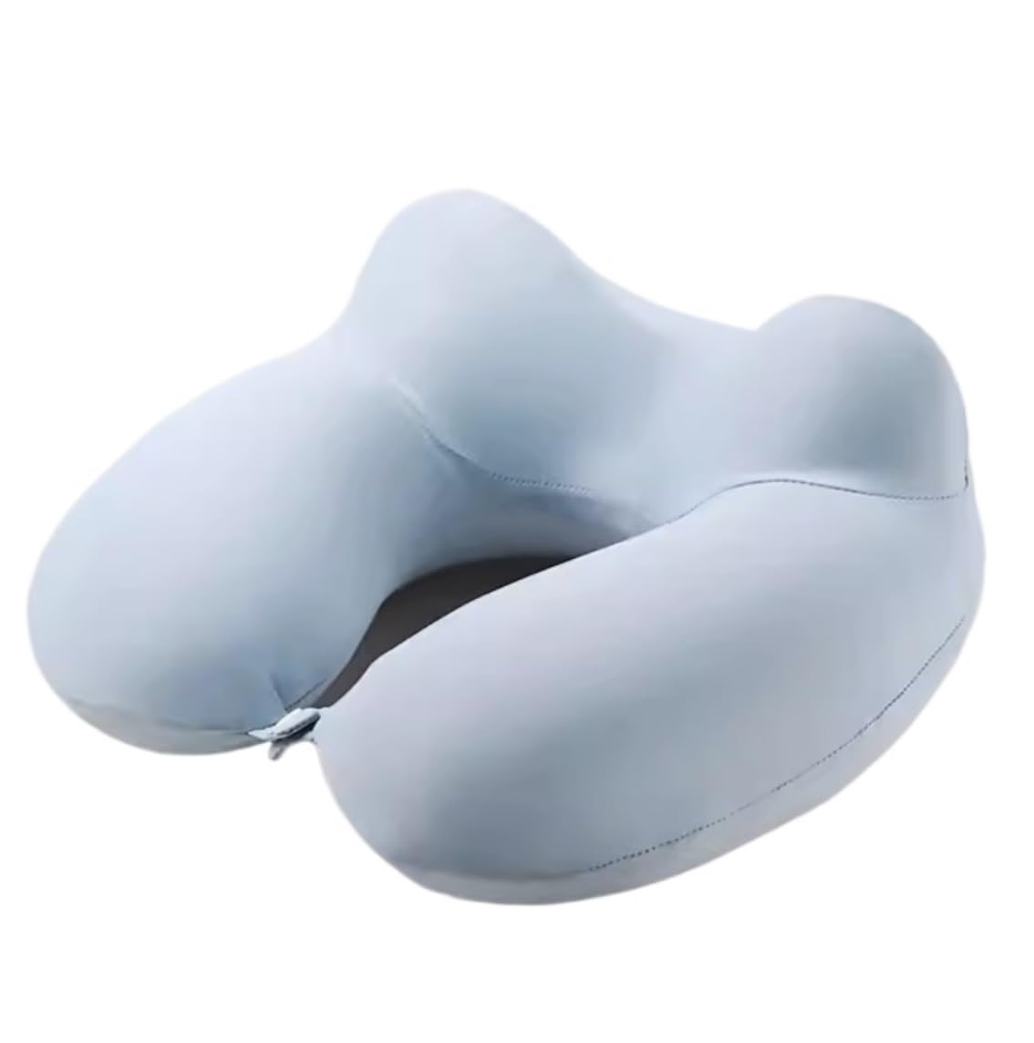 MHbdfsxz Travel Essential Flight Pillow Inflatable Travel Pillow Ice Silk Fabric Neck Portable U-Shaped For Airplanes Home Sleeping Rest(C)
