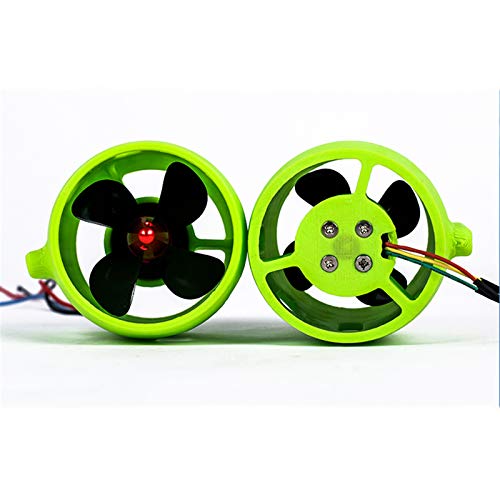 Xhsesa 12V-24V 20A Underwater Thruster Motor 4 Blades Propeller Propulsion 30-200W Part For Rov Rc Bait Tug Boat (Clockwise Motor) #TOP1