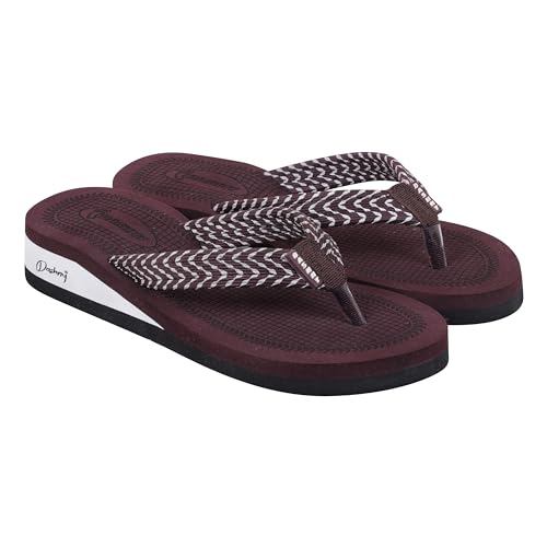 Image of Dashny Women's (1434) |Extra Super Soft Comfortable Slippers |Brown Casual Slides Slippers