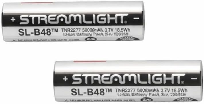 Streamlight 88133 SL-B48 Rechargeable Battery Pack for The ProTac HL 6 Only, 2-Pack