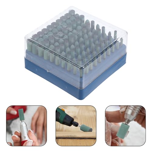 Meules abrasives montées caoutchouc éliminant les vibrations sur métal - 3
