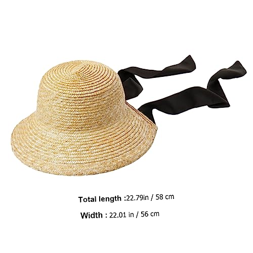 BESPORTBLE Wide Brim for Summer Outdoor Activities Stylish Sun Protection for Western Parties Gardening and Beach Fun Lightweight and Durable Design for Boys Khaki2