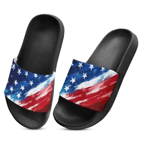 Image of Slides for Boys Girls Quick Drying Kids Slides Sandals Non-Slip