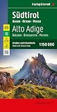 Südtirol, Straßen- und Freizeitkarte 1:150.000, freytag & berndt: Bozen - Brixen - Meran, mit Infoguide Top Tips (freytag & berndt Auto + Freizeitkarten)