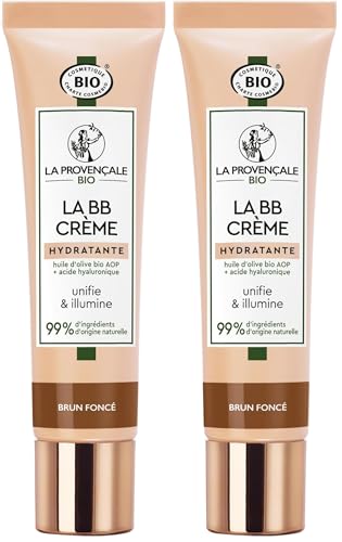 BB Crème Lumière d'Ocres Très Foncé La Provençale pour un teint unifié et éclatant